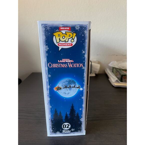 VAULTED DELUXE MOMENT Clark Ellen Audrey Griswold Christmas Vacation Funko Pop - Picture 2 of 6